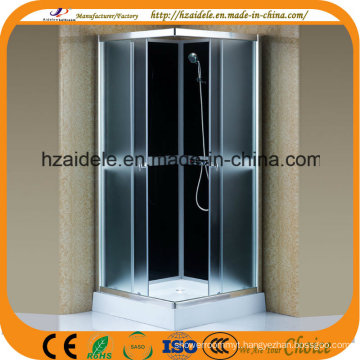 Square Grey Glass 90*90cm Shower Enclosure (ADL-880)